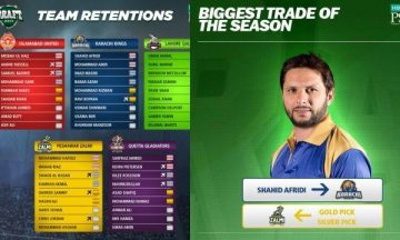 PSL 2018 Retained Players and PSL Draft 2018