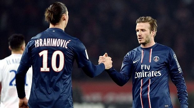 David Beckham responds to Zlatan’s transfer rumours 