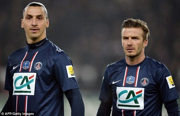 David Beckham responds to Zlatan’s transfer rumours