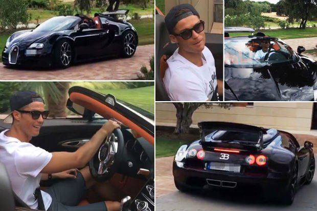 Cristiano Ronaldo Buys Bugatti Chiron