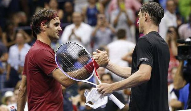 Millman defeated Federer at US Open